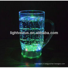 600ML grande taille LED clignotant verre à vin